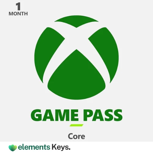 Xbox Core Game Pass: 1 Months Membership (Redeem Code)