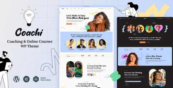 Coachi - Coaching & Online Courses WordPress Theme