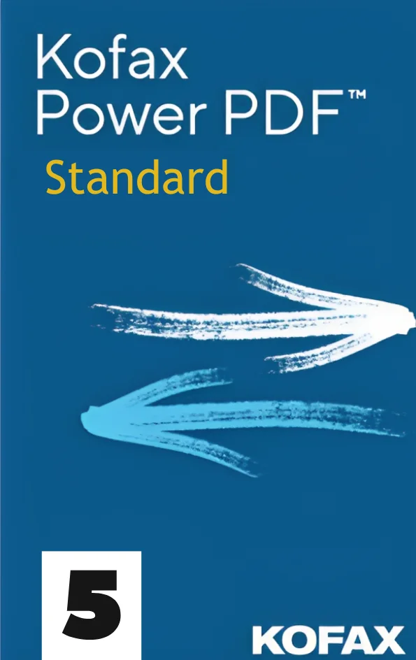 Kofax Power PDF Standard 5 for Windows | Lifetime