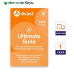 Avast Ultimate Security with VPN 10-User 1-Year | Speed Up & Clean Up Tools – PC/Mac/Android/iOS
