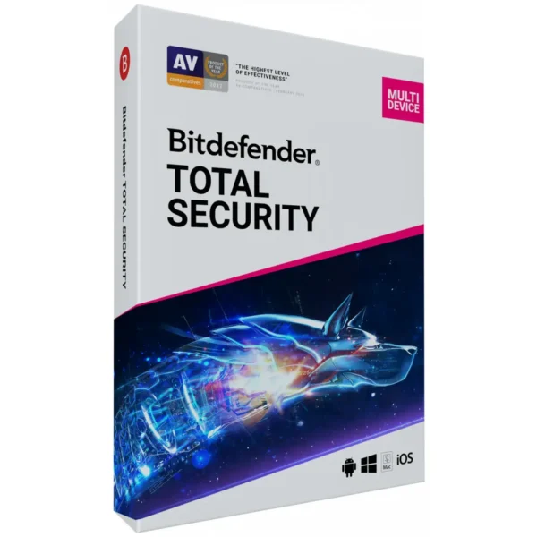 Bitdefender Total Security 10 Device - 1 Year