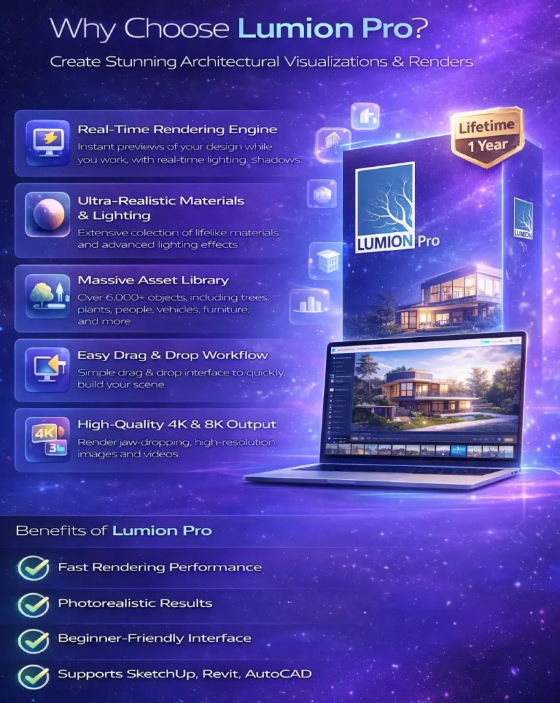 Lumion Pro 2024 / 2025 Commercial - 1 Year Individual License
