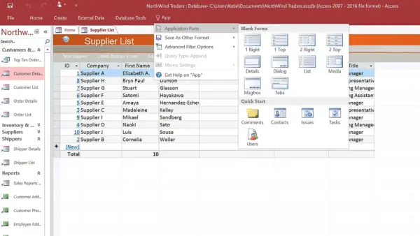 Microsoft Access 2024