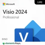 Visio Professional 2024 (Bind Key)
