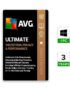 AVG Ultimate (Total Security Suite w VPN, PC Cleaner & AntiTracker) (1 PC | 3 Years)