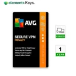 AVG Secure VPN (Multi-Device) 10 Devices | 1 Year