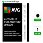 AVG Ultimate Security for Mobile | 1 Device 1 Year | Android Phone & Tablets