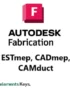 Autodesk Fabrication ESTmep, CADmep, CAMduct 1 Year Subscription 2025/2024/2023 PC/Mac