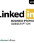 LinkedIn Business Premium 12 Month Subscription