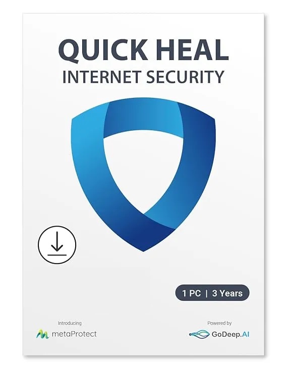 Quick Heal Internet Security Latest Version - 1 Device, 3 Year