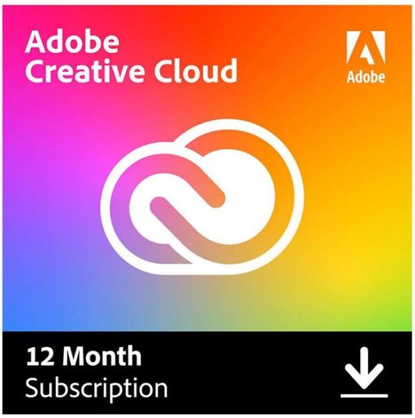 Adobe Creative Cloud All Apps - 1 Year Subscription