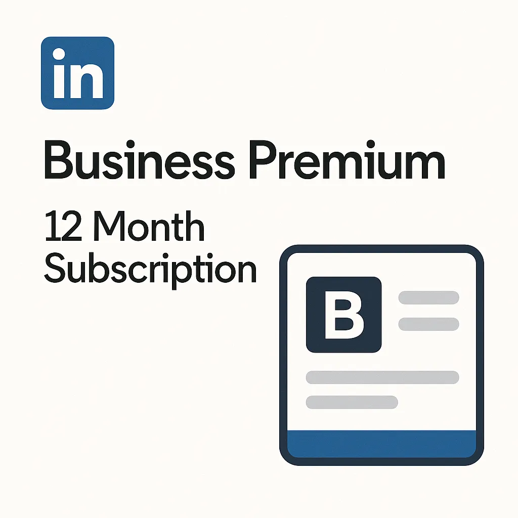 LinkedIn Business Premium 12 Month Subscription