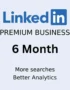 LinkedIn Business Premium 6 Month Subscription