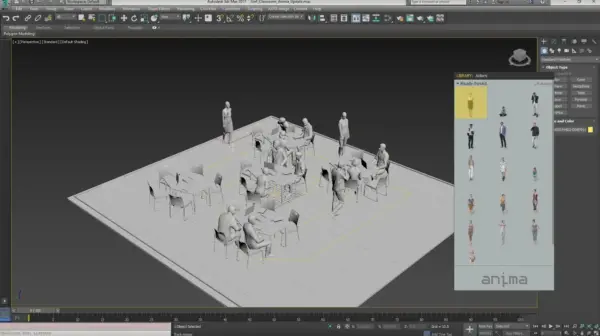 Anima ALL by Chaos – 3D People & 4D People Animation Software