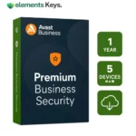 Avast Premium Business Security | 5 Devices, 1 Year | Endpoint Protection, VPN, Ransomware & Phishing Defense | Online Management Platform | Windows, MacOS & Server