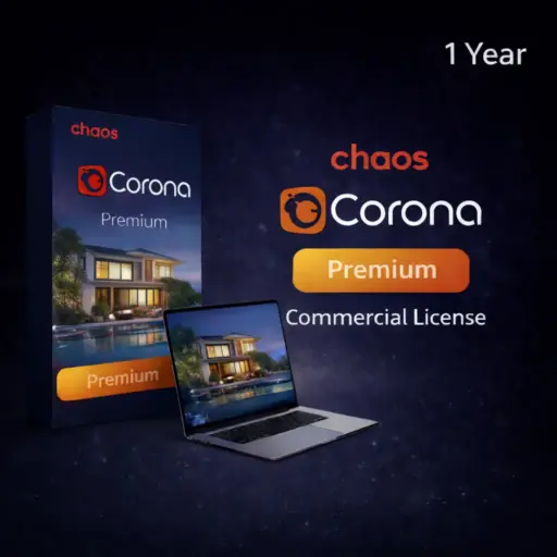 Chaos Corona Premium - Renderer for architectural visualization | Commercial License | 1 Year