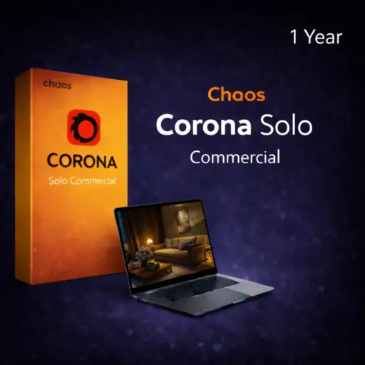 Chaos Corona Solo – Renderer for architectural visualization | Commercial License | 1 Year