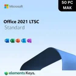 Microsoft office 2021 Standard LTSC MAK 50 user