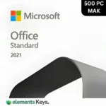 Microsoft office 2021 Standard MAK 500 user