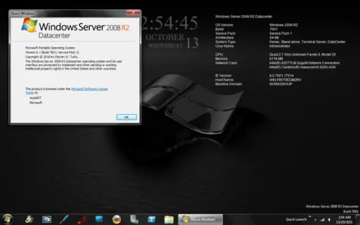 Windows Server 2008 R2 Datacenter