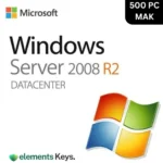 Windows Server 2008 R2 Datacenter mak 500 user