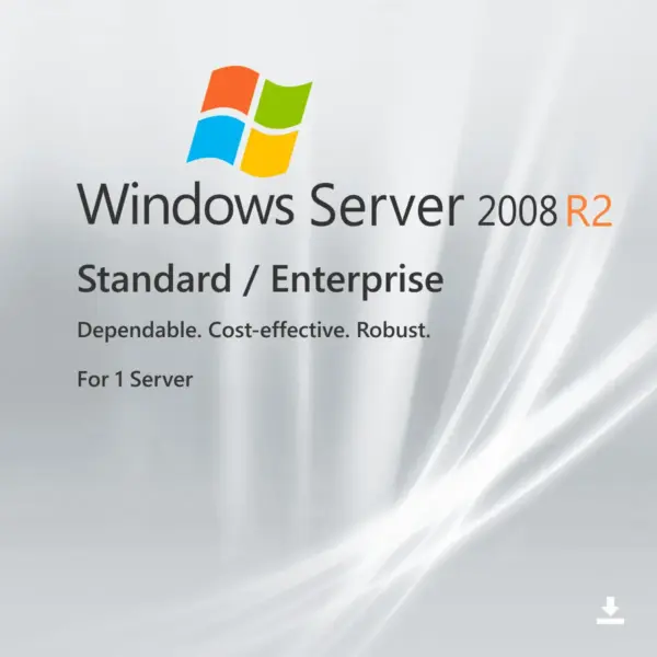Windows Server 2008 R2 Standard and Enterprise