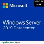 Windows Server 2019 Datacenter mak 1000 user