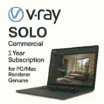V-Ray Solo - Commercial | 1 Year Subscription for PC/Mac Renderer Genuine