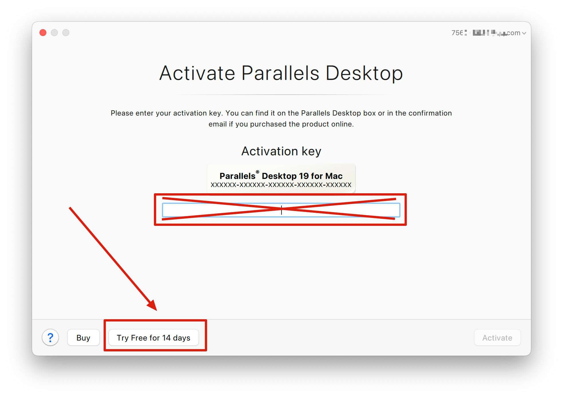 Parallels Desktop 20/19/18 Lifetime Key (Certificate License) Activation Guide