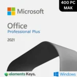 Office Professional Plus 2021 – 400 User MAK