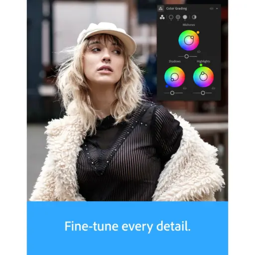 Adobe Lightroom + Lightroom Classic 1 TB, AI-assisted photo editor, 1 Year Subscription | PC/Mac
