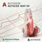 Autodesk AutoCAD Map 3D 1 Year Subscription 2025/2024/2023 PC/Mac Genuine License