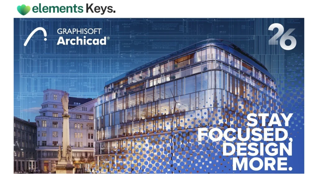 Graphisoft Archicad Education 26 Version 1 Year Key