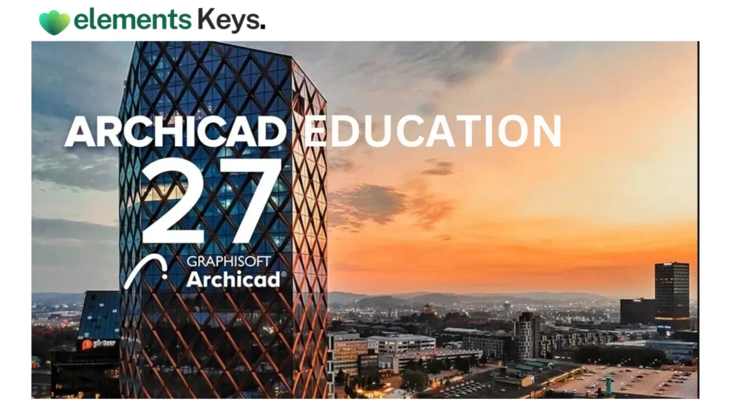 Graphisoft Archicad Education 27 Version 1 Year Key