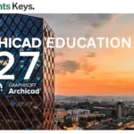 Graphisoft Archicad Education 27 Version 1 Year Key