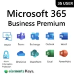 Microsoft 365 Business Premium 1 Year-35 USER + Teams