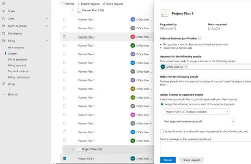 Microsoft Planner and Project Plan 3