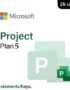 Microsoft Planner and Project Plan 5 for 25 User