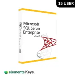 Microsoft SQL Server 2022 Enterprise Edition 15 User