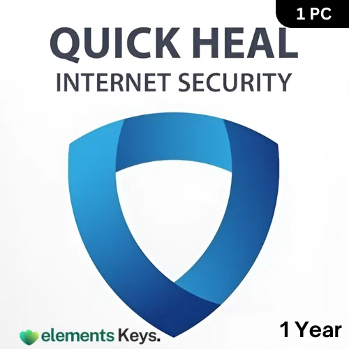 Quick Heal Internet Security Latest Version - 1 PC, 1 Year
