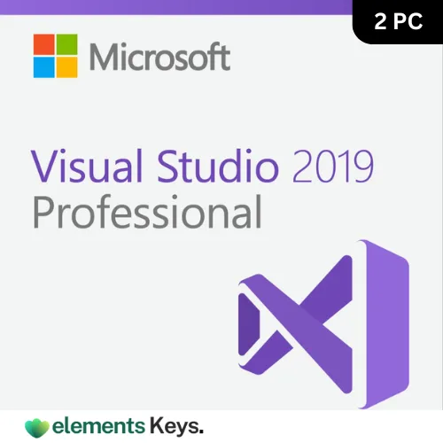 Visual Studio Professional 2019 for 2 PC