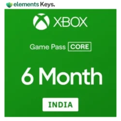 Xbox Game Pass Core 6 Month India Region