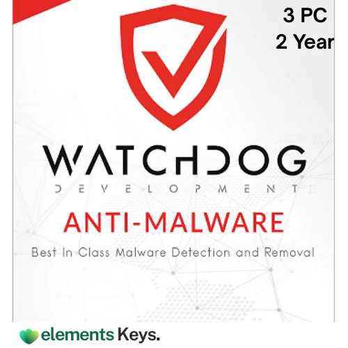 Watchdog Anti-Malware - 3 PC 2 Year