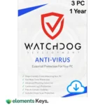 Watchdog Anti-Virus - 1-Year | 3-PC