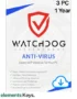 Watchdog Anti-Virus - 1-Year | 3-PC