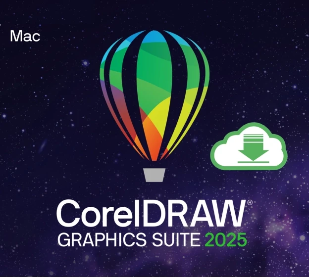 CorelDRAW Graphics Suite 2025 for 1 MAC | Lifetime