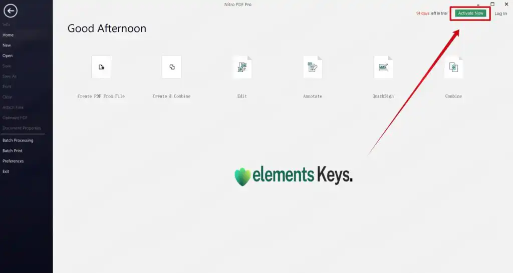 Nitro PDF Pro 14/13 Activation Step 9 Nitro PDF Pro 14/13 Activation Step