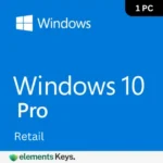 Windows 10 Professional Key Retail – 1 PC
