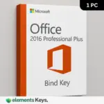 Office 2016 Professional Plus Bind Key 1 PC