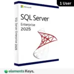 SQL Server 2025 Enterprise License 1 User – Lifetime